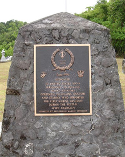 New Memorial on Peleliu