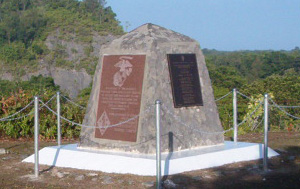 New Memorial on Peleliu
